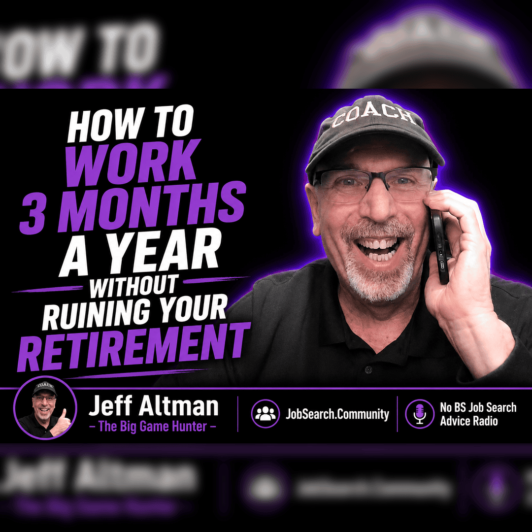How to Work 3 Months a Year Without Ruining Your Retirement