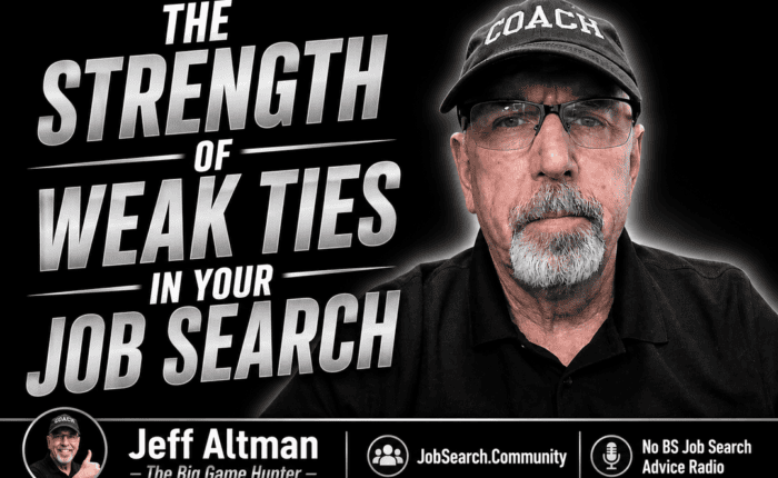 The strength of weak ties in your job search